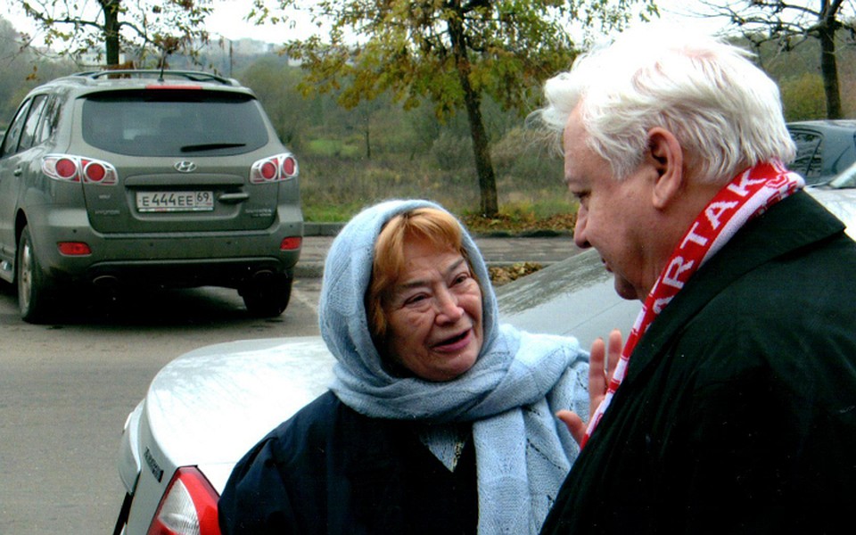 Вера Андреевна почитала Олега Табакова. Относилась к нему с материнской нежностью. Фото:из архива Веры Ефремовой