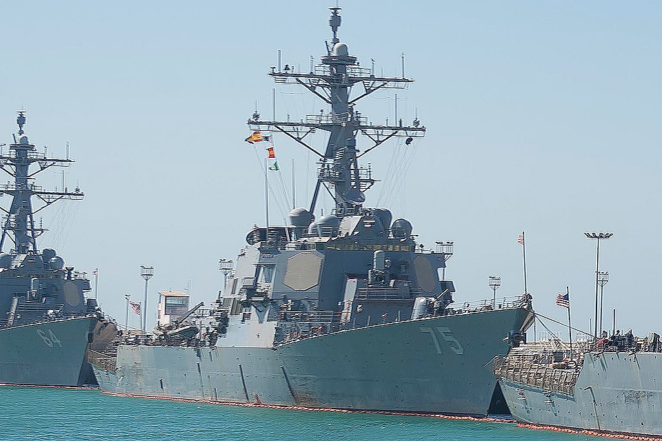 Эсминец ВМС США Donald Cook на базе Рота в Испании. ФОТО dvidshub.net
