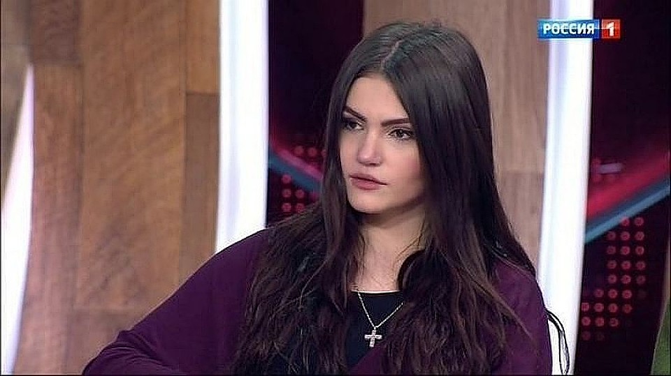 Фрейя Зильбер в передаче "Прямой эфир" телеканала Россия 1