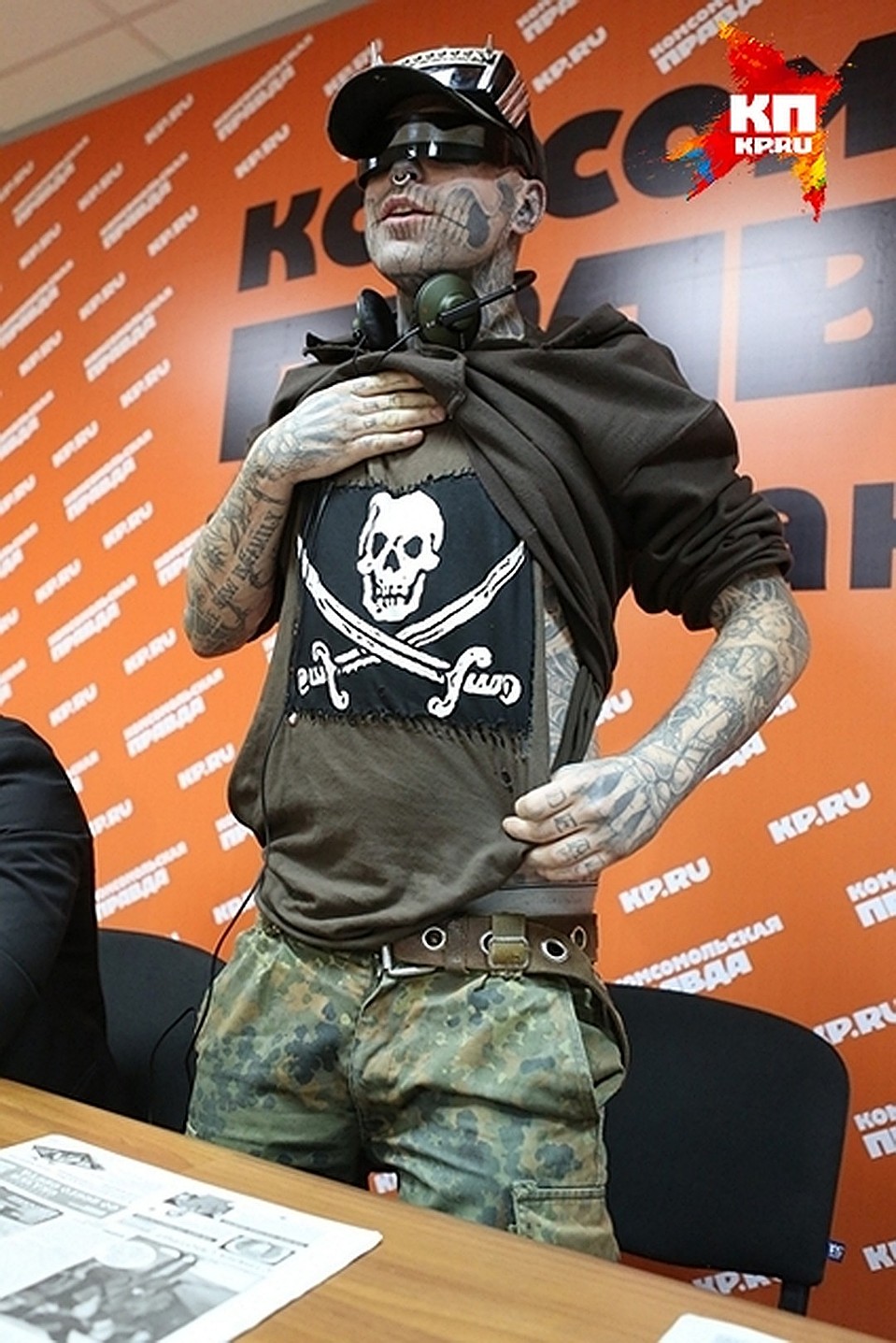 Zombie boy был очень раскованным Фото: Николай ХИЖНЯК