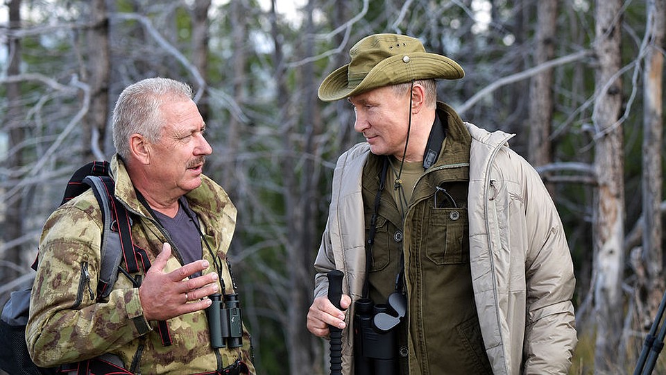 Владимир Путин во время посещения Саяно-Шушенского заповедника.Алексей Никольский/пресс-служба президента России/ТАСС