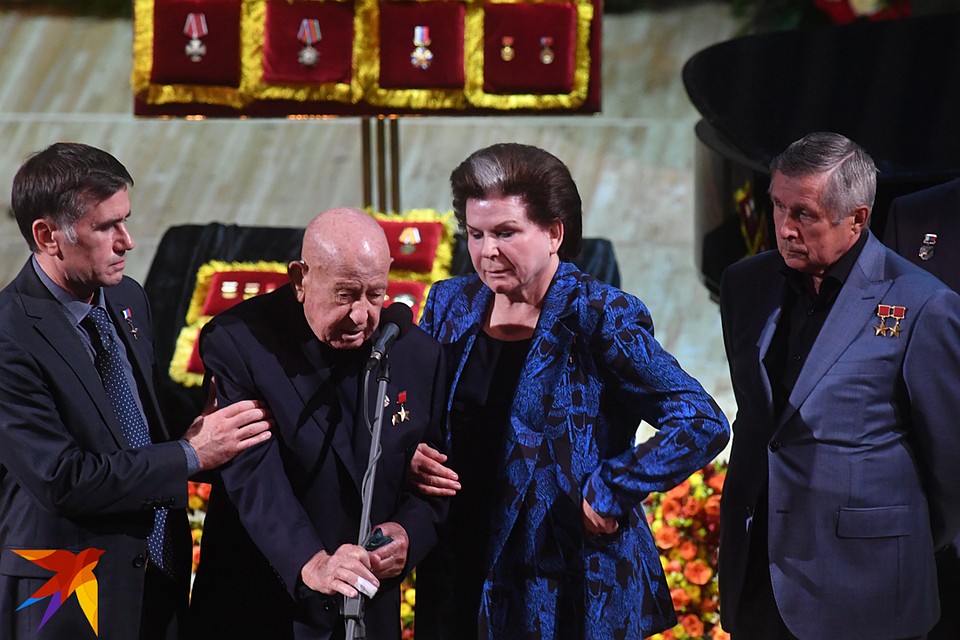Валентина Терешкова и Алексей Леонов. Фото: Владимир ВЕЛЕНГУРИН