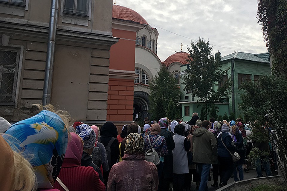 Ковчега с десницей Спиридона Тримифунтского привезли в Санкт-Петербург впервые. Фото: Полина ЖУКОВА