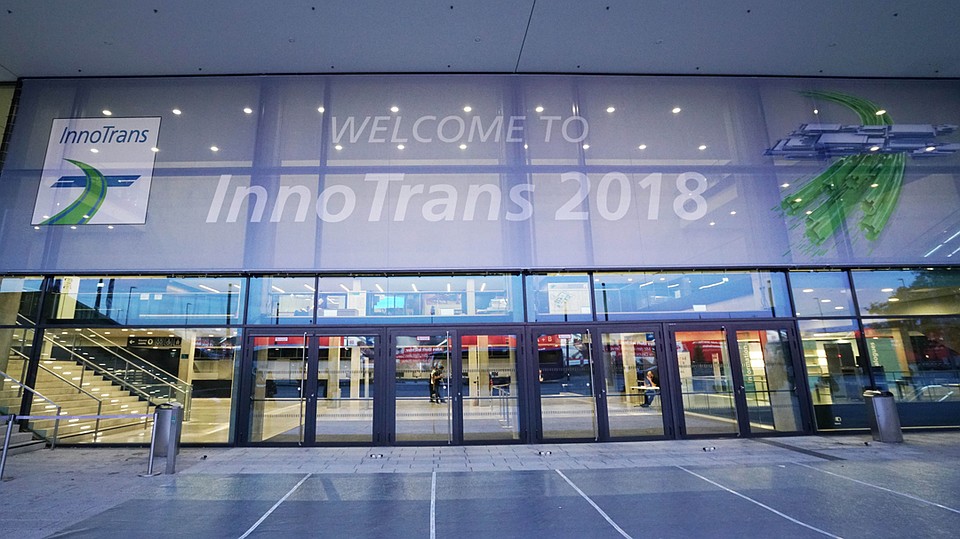 На InnoTrans 2018 представлено более 3000 компаний из 60 стран мира, в основном это представители железнодорожной индустрии.