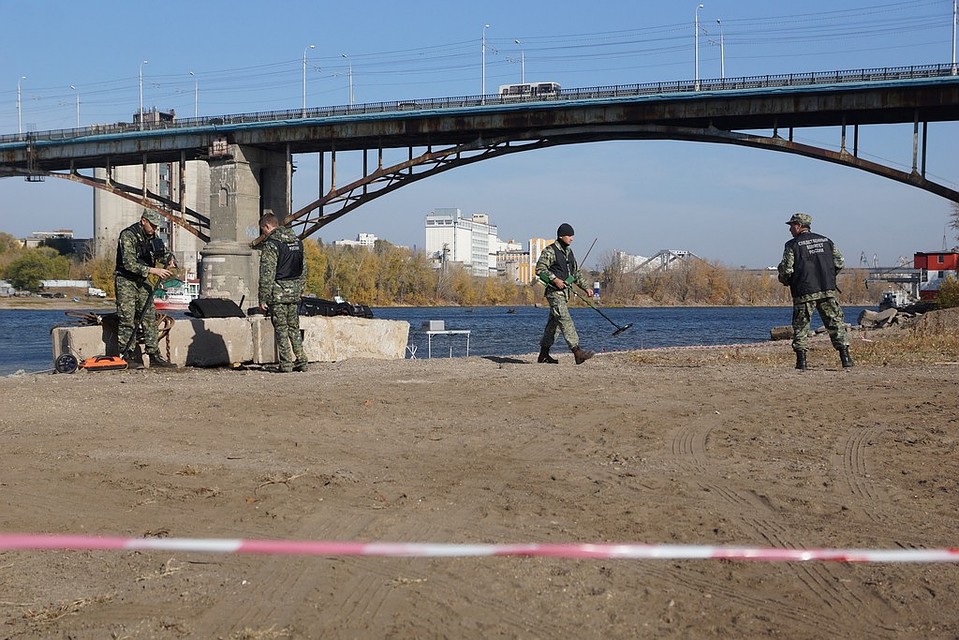 Убийство (по легенде) произошло прямо под одной из центральных магистралей города Фото: Светлана МАКОВЕЕВА