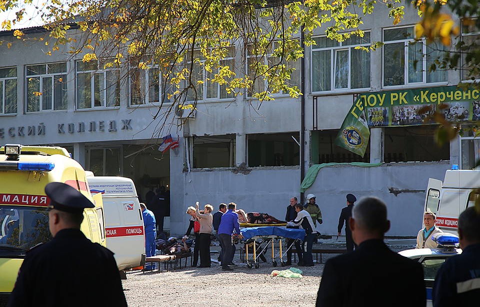 В среду, 17 октября, в Керченском политехническом колледже в 11:25 прогремел взрыв Фото: REUTERS