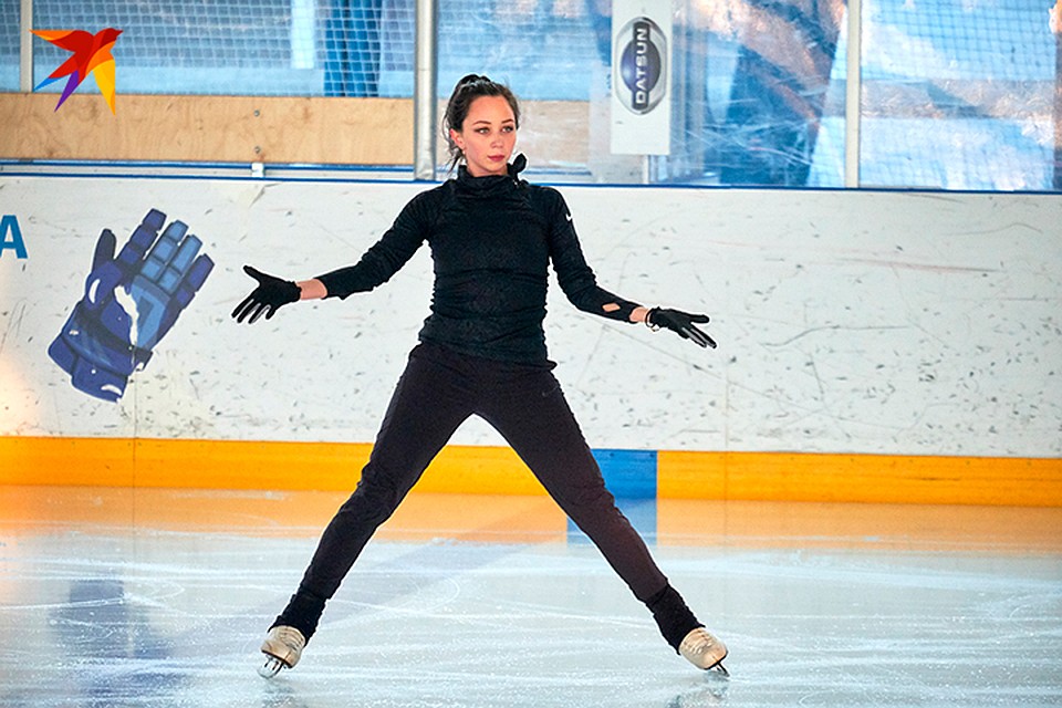 Елизавета Туктамышева на тренировочном катке спорткомплекса «Юбилейный». Фото: Артем КИЛЬКИН