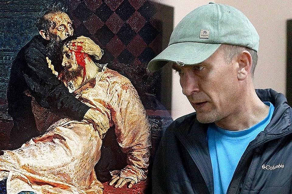 Картину в мае 2018 года повредил посетитель Игорь Подпорин. ФОТО АГН Москва/Никеричев Андрей