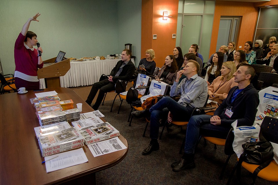 Бизнес-завтрак с Анной Печеркиной от медиахолдинга «Комсомольская правда» Фото: Валерий ЗВОНАРЕВ