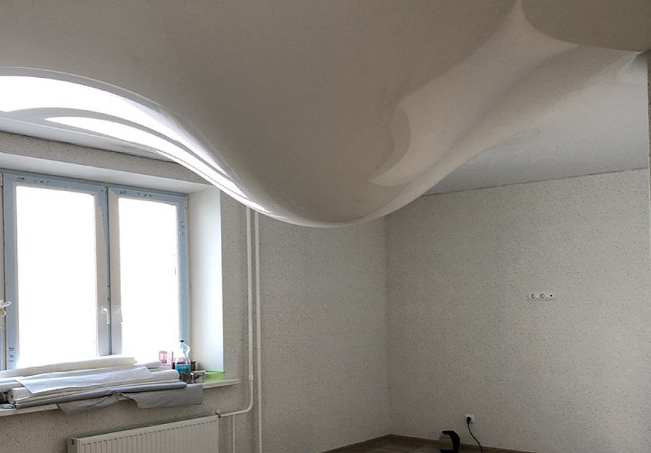 Потолки в квартирах после потопа