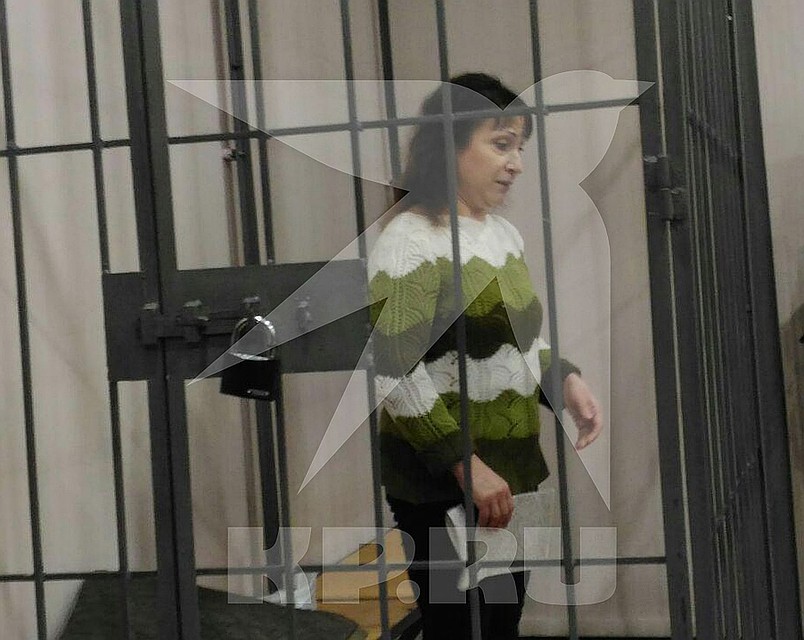 В зале суда Бакшеева вела себя тихо. Фото: Евгения ХИЛЬКО