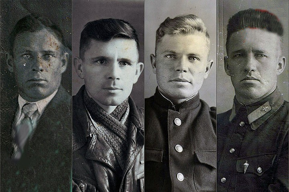 Бортмеханник Виктор Писмарев, бортрадист Алексей Смирнов, второй пилот Сергей Аношко, командир экипажа Максим Тюриков Фото: регионального отделения Русского географического общества