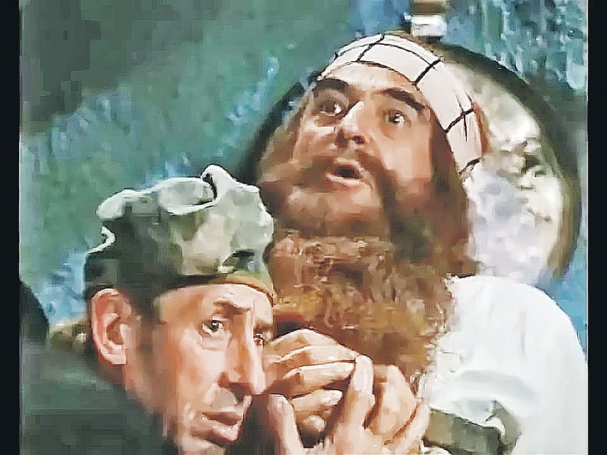 Звездная роль артиста - Карабас-Барабас (1975 год, «Приключения Буратино»). Фото: Кадр из фильма
