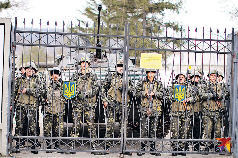 Украинские бойцы бригады береговой охраны в Перевальном. Половина осталась в Крыму, продолжив службу в Российской армии. И ни разу об этом не пожалели. Фото: Александр КОЦ