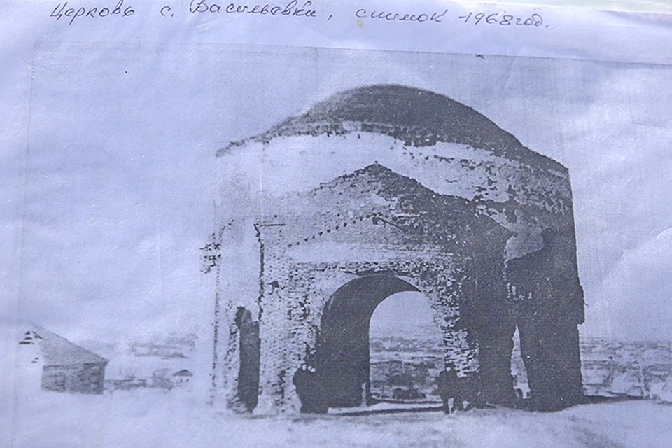 Единственная сохранившаяся фотография уникального храма. Фото: Елена ШИНКАРЕНКО