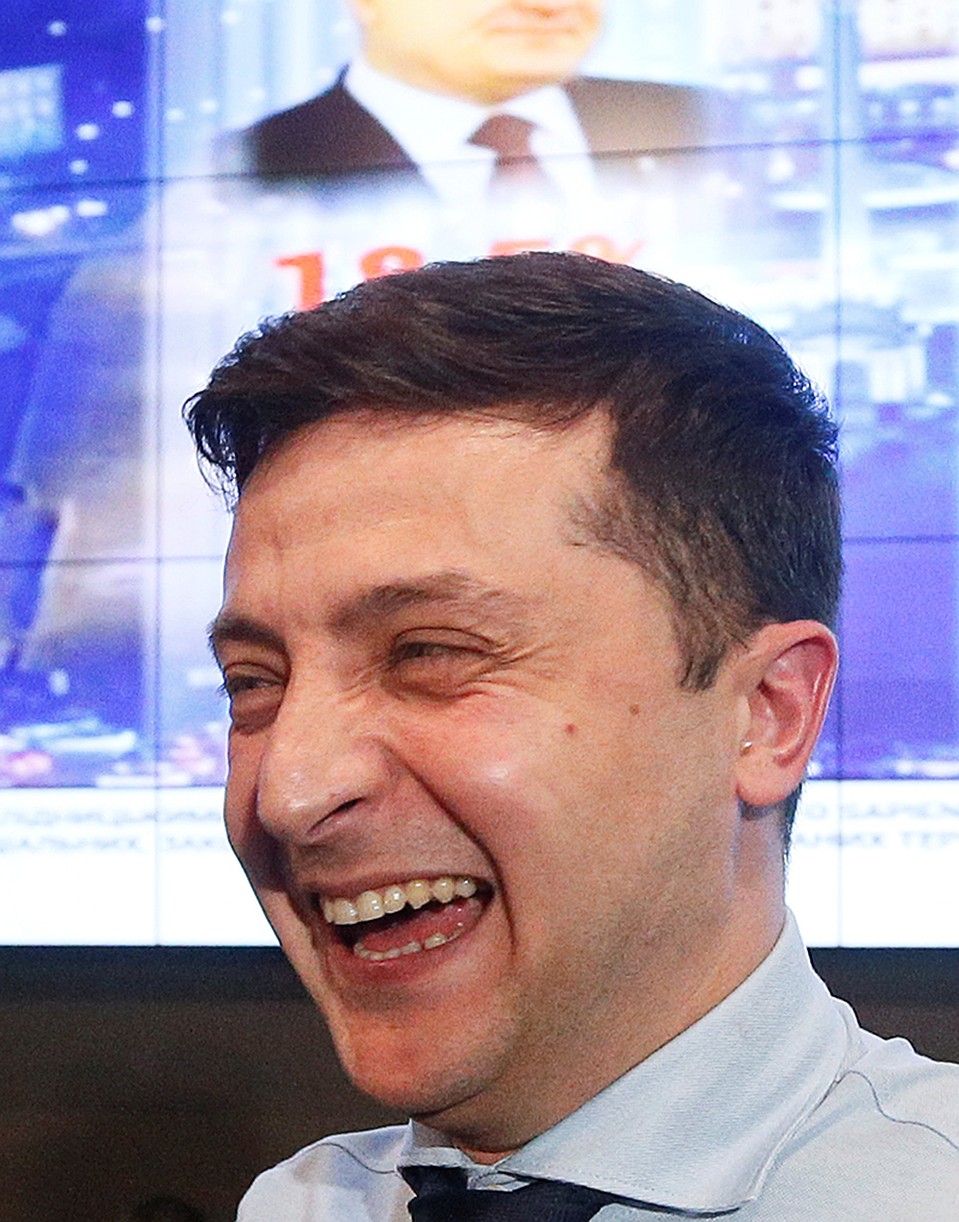 Зеленский победил в первом туре с большим отрывом Фото: REUTERS