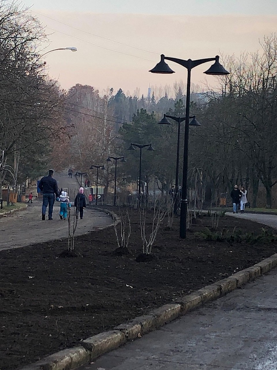 В Долине Роз обновлено освещение. Фото: Адриан Кулай