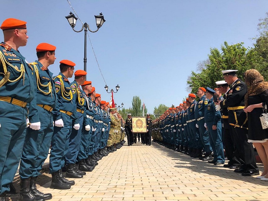 Святыня преодолеет более 57 тысячи километров. Фото: пресс-служба Черноморского флота