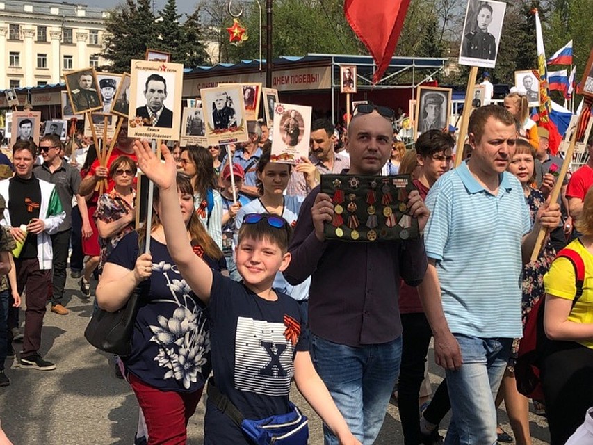 Мероприятия в честь празднования Дня Победы еще продолжаются по всей области
