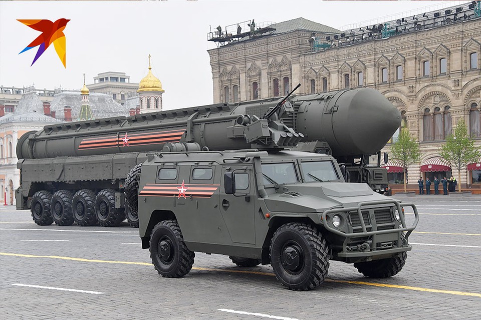 «Ярс», стратегический ракетный комплекс, вооруженный межконтинентальной баллистической ракетой разделяющейся головной частью Фото: Владимир ВЕЛЕНГУРИН