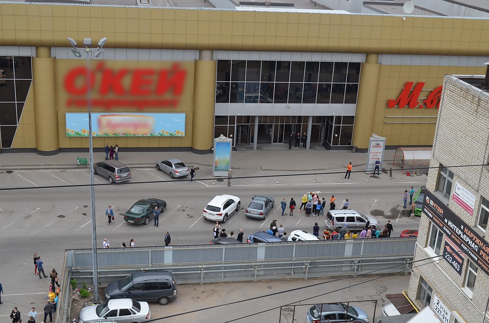 В Липецке эвакуировали "Европу" на Советской Фото: Юлия КЛЮЕВА