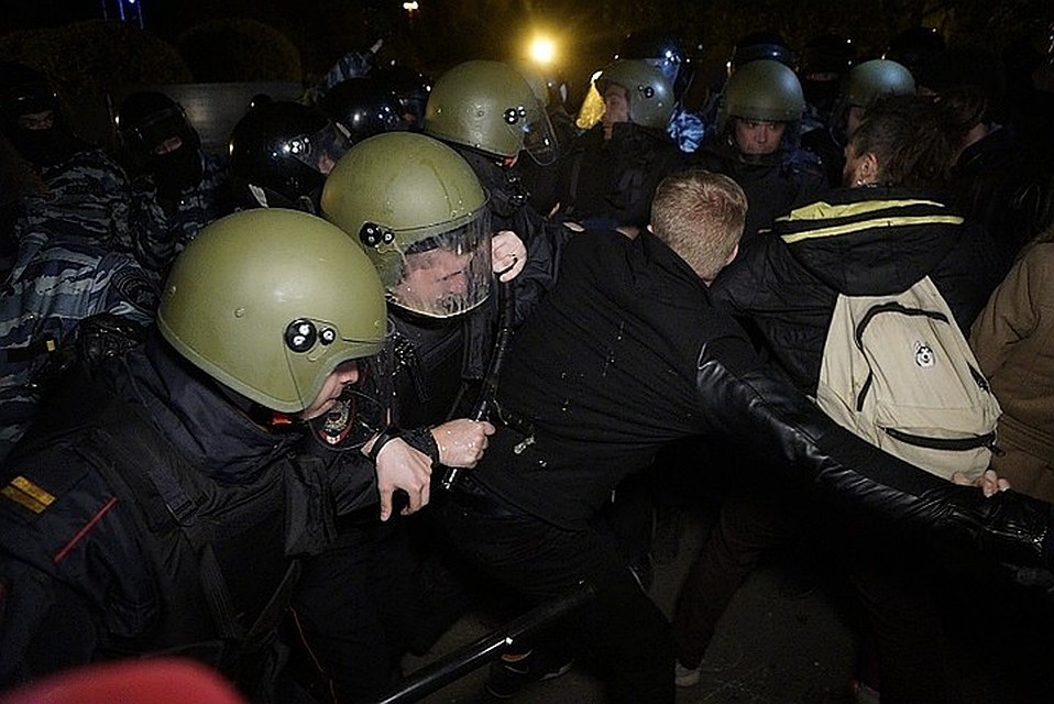 В "Екатеринбургском майдане" не так просто было понять, за кого ты Фото: Алексей БУЛАТОВ