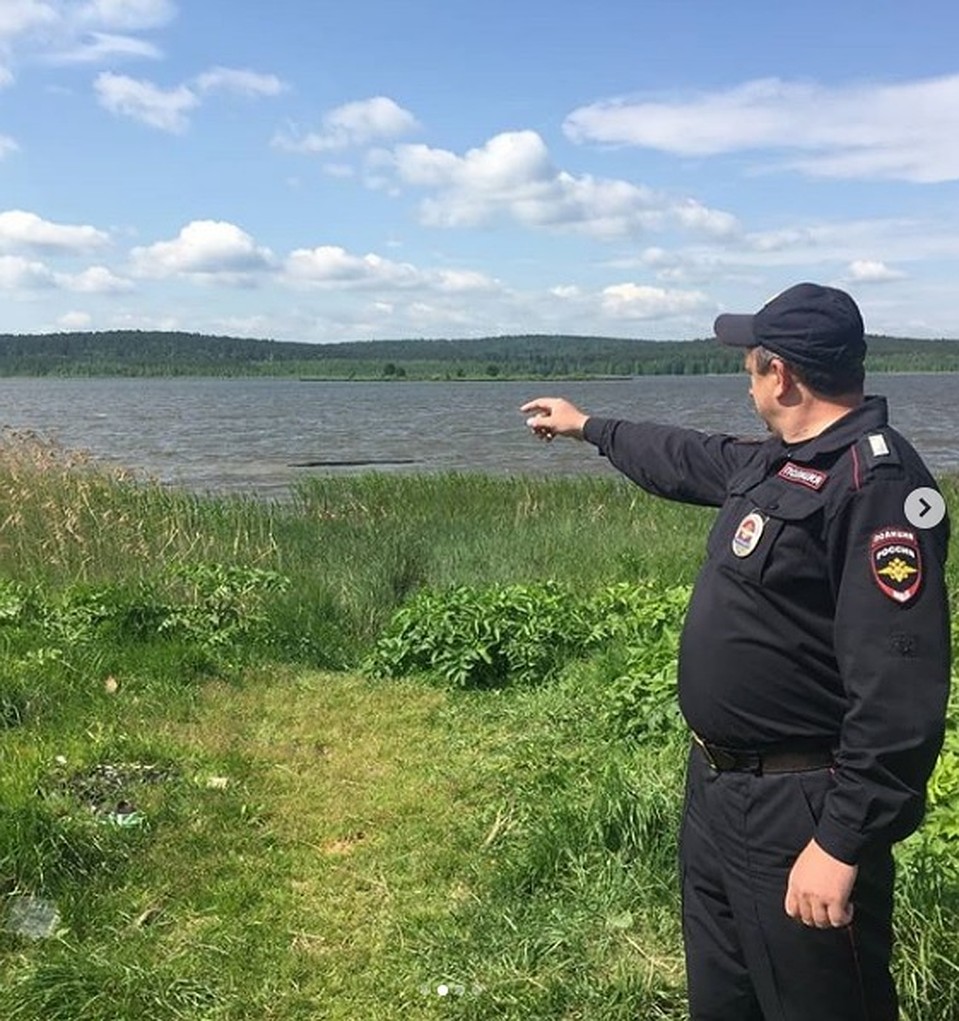 Благодаря действиям полицейского удалось избежать трагедии. Фото: пресс-служба ГУ МВД по Свердловской области