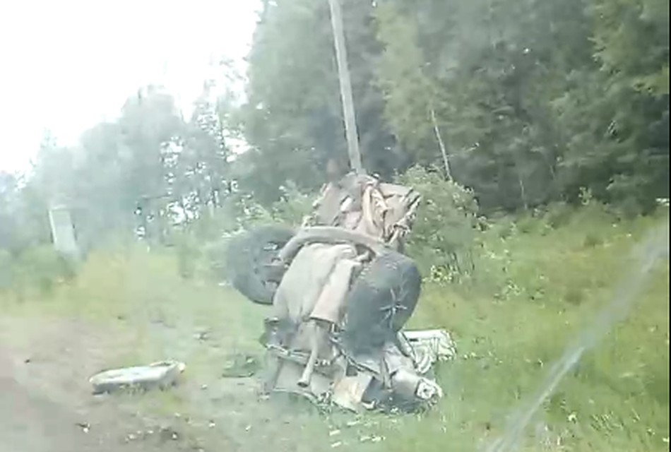 Скриншот с видео в ЧП Лысьва