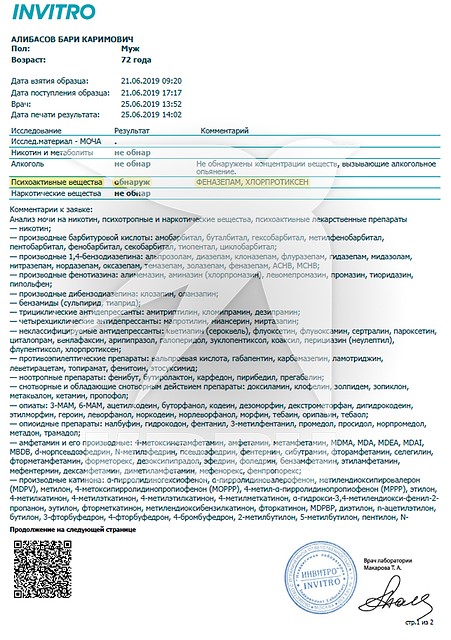 Анализ Бари Алибасова