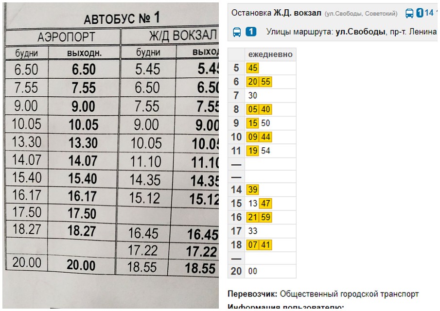 Расписание автобусов для сотрудников и обычных челябинцев не совпадают. Где же истина?