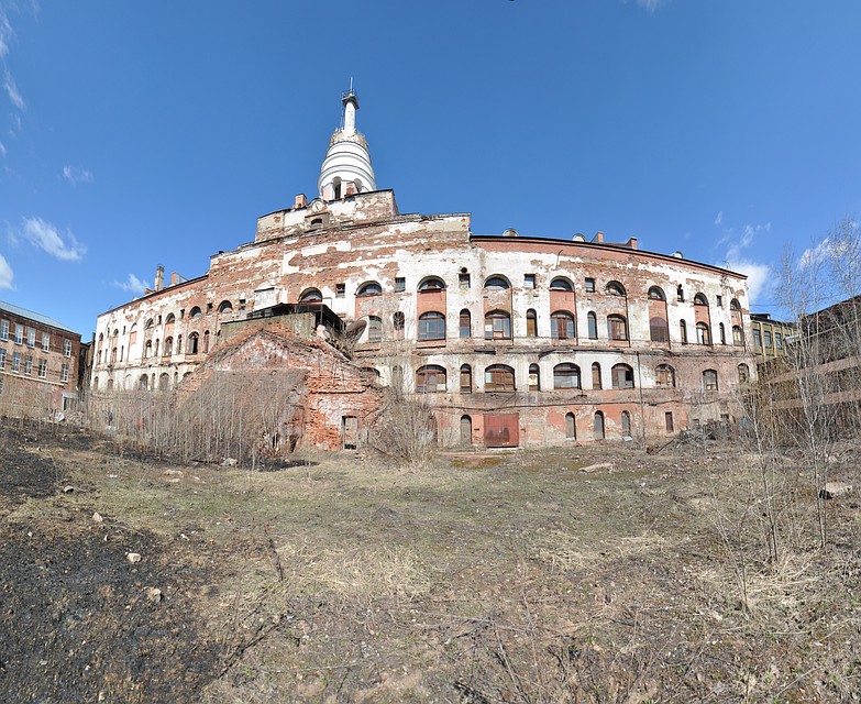 Внутренний двор корпуса. Еще до пожара. Фото: Эдуард Карипов