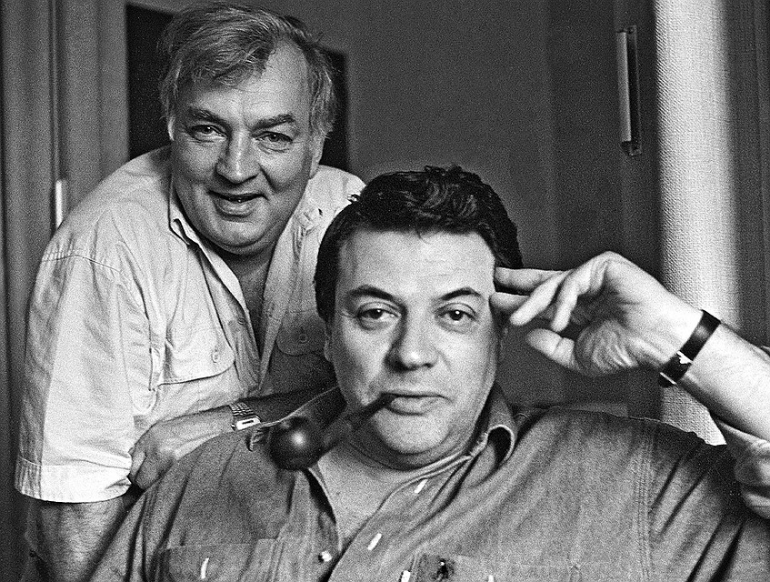 Михаил Державин и Александр Ширвиндт, 1990 год. Фото Павел Маркин/Интерпресс/ТАСС