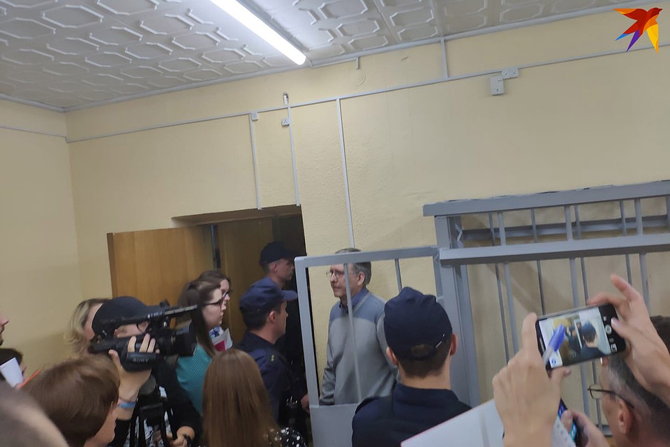 Андрея Головача, который провел в СИЗО четыре года, освободили в зале суда. Фото: Дарья ЛОМОНОВСКАЯ