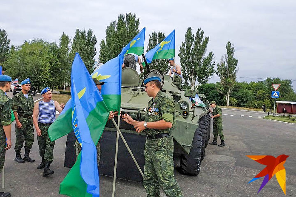 Как десантники отмечают День ВДВ в Донецке 2019 Фото: Ольга ЖУКОВА