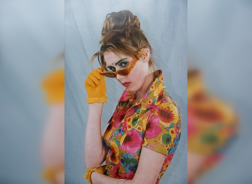 Фотосессия для модельных агентств 1997 года. Фото: Василий Вахрин