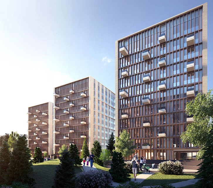 Темой оформления фасадов станет движение и трансформация. Фото skuratov-arch.ru