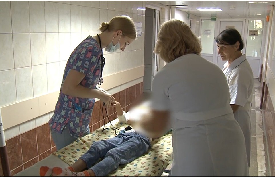Девочку доставили Детскую областную больницу Фото: Пресс-служба правительства Нижегородской области