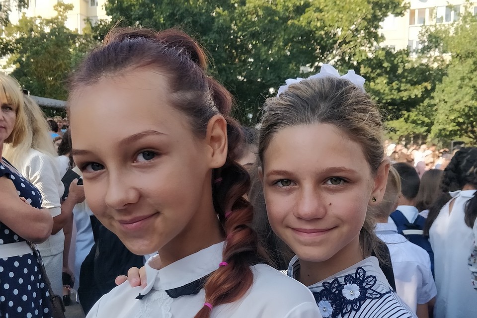 Светлана Гриценко (слева) намерена покорять подиумы Фото: Надежда ДАЦЮК