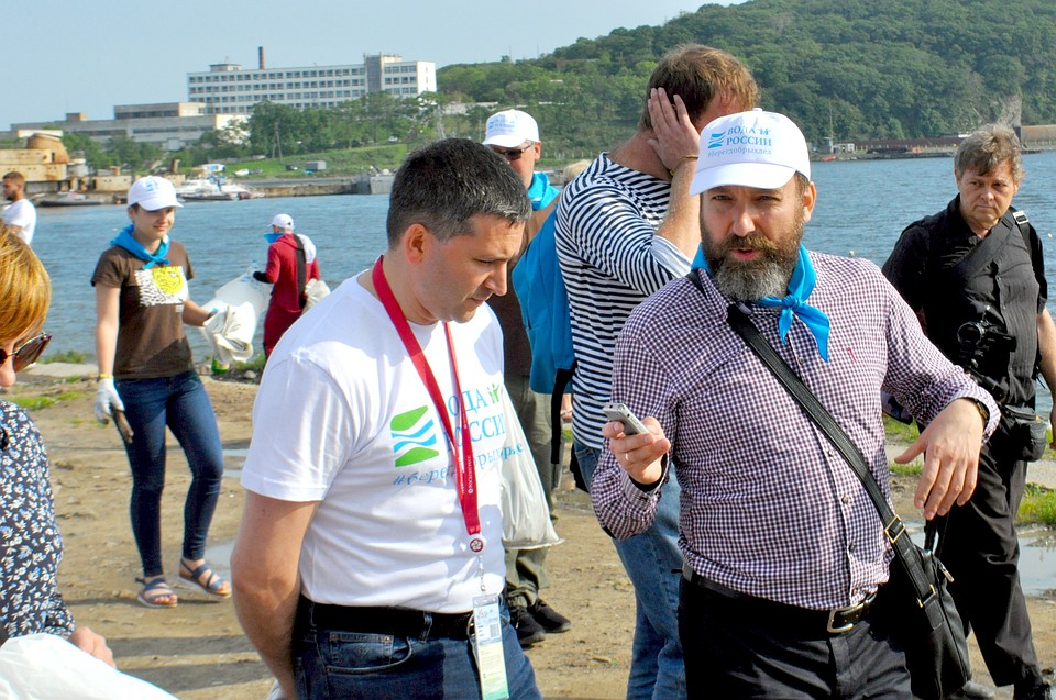 Дмитрий Кобылкин открыл экологический марафон во Владивостоке Фото: Алексей САМУСЬКОВ