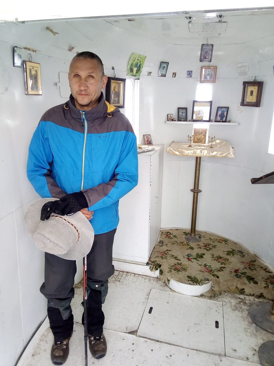 - На все воля Божья, - говорит ростовчанин. - Ведь когда-то я и подумать не мог, что смогу сам подняться в горы. Фото: Личный архив героя публикации