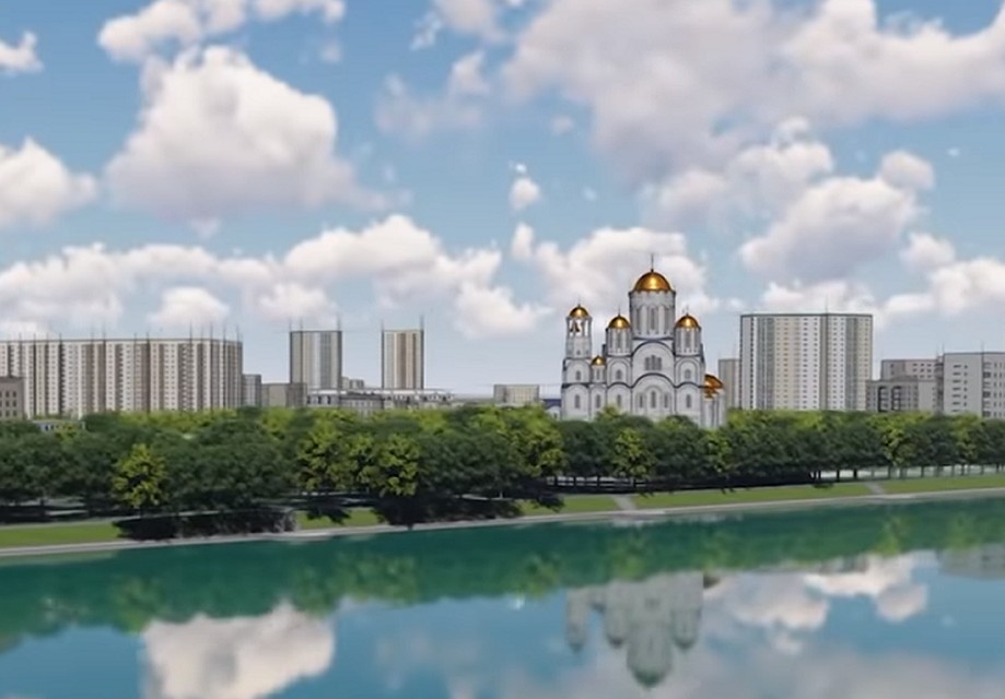 Вторая площадка за Макаровским мостом тоже расположена на берегу Городского пруда. Фото: скрин с презентации