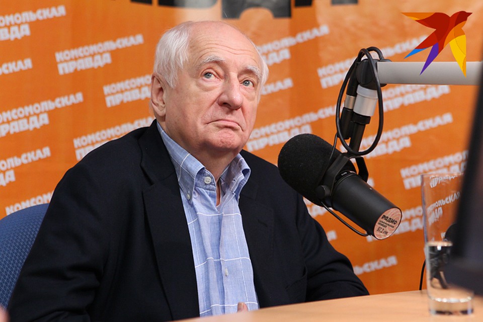 Марк Захаров в редакции "Комсомольской правды". Фото: Михаил ФРОЛОВ