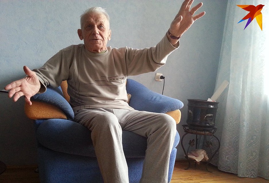 Павел Васильевич в год 70-летия Великой Победы. Фото: Александр ЕФАНОВ.