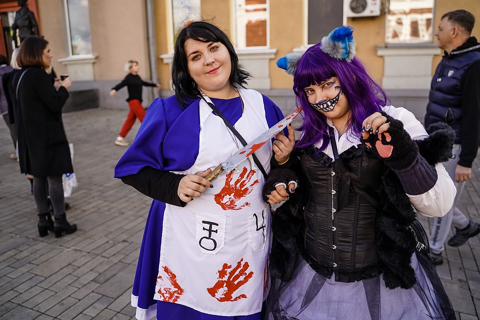 При создании образа никто не потерял крови Фото: Светлана МАКОВЕЕВА