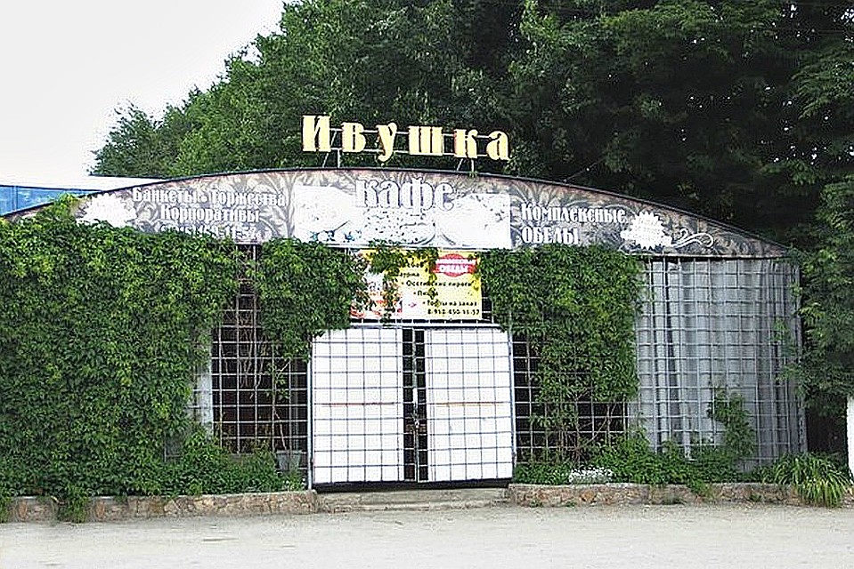 В кафе «Ивушка» молодые люди стали приставать к женщине.