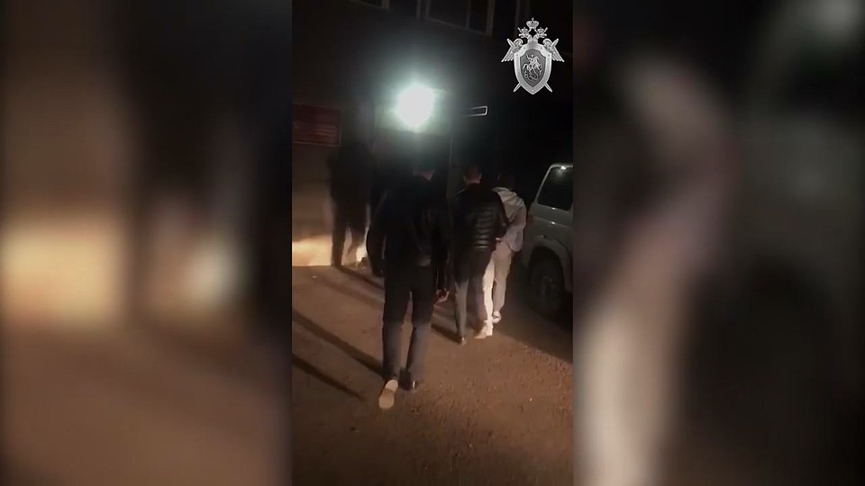 Двух подозреваемых задержали минувшей ночью. Стоп-кадр видео