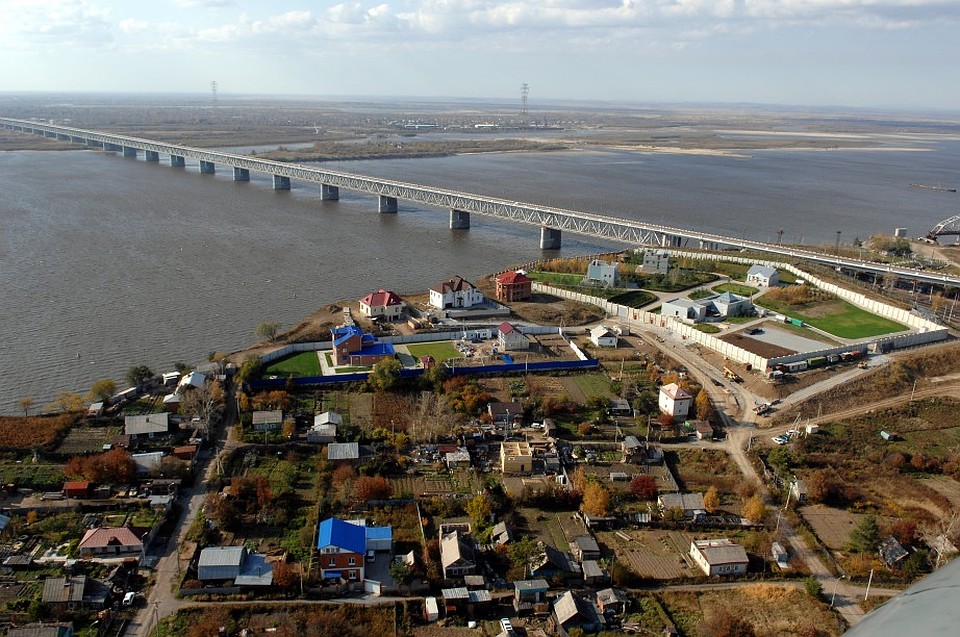 Амурский мост - одно из семи чудес края Фото: Правительство Хабаровского края