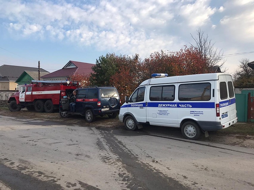 Дом выгорел изнутри. Фото: СКР