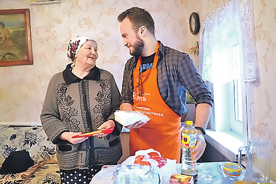 Еду нуждающимся доставляют день в день, сразу после пожертвования «донора». Фото: предоставлено Фондом продовольствия «Русь»
