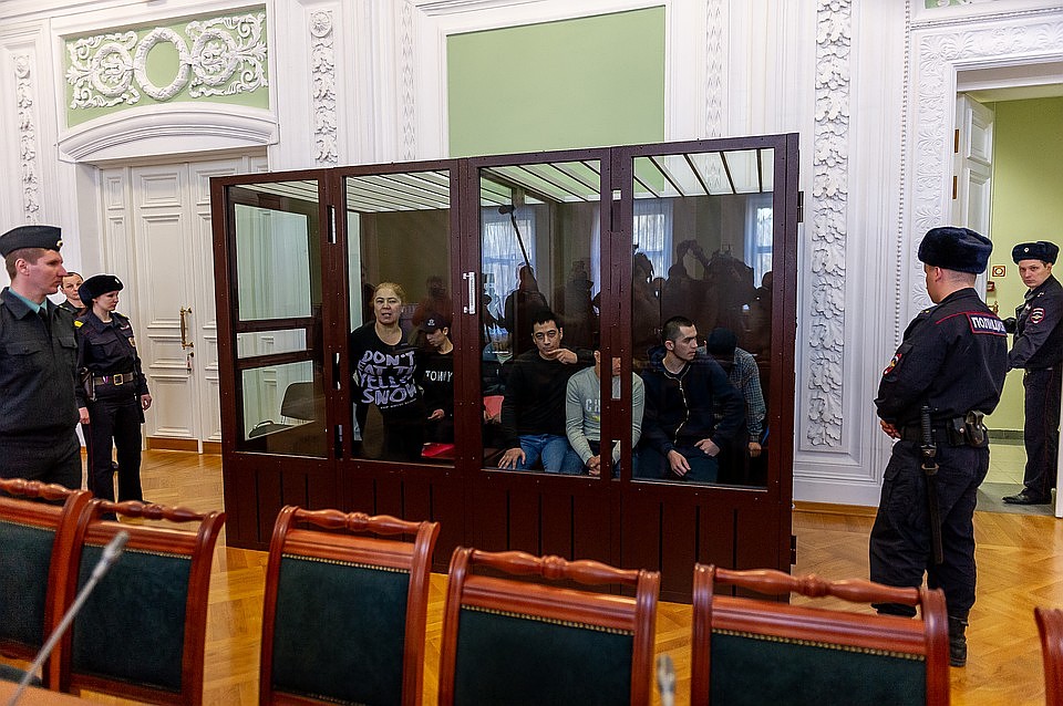 Обвиняемые по делу о теракте в Петербурге